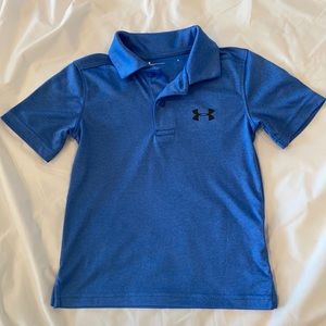 Boys size 4 under armour polo